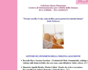 Telefono Rosa Piemonte maggio