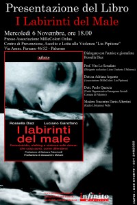 I Labirinti del Male Rossella Diaz - Palermo